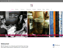 Tablet Screenshot of birthquestservices.com